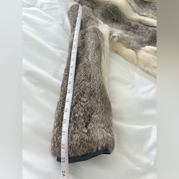 Real Rabbit Fur Coat - Picture 12 of 12